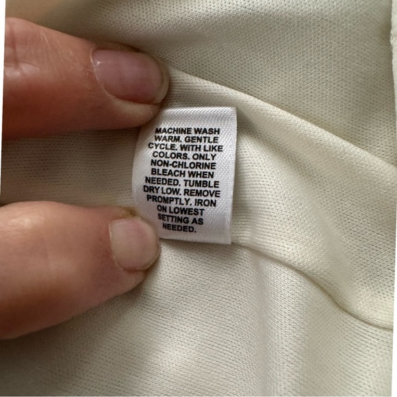 Cato Cream Green And Black Fair Skirt Size 8 Side Zipper - Picture 9 of 10